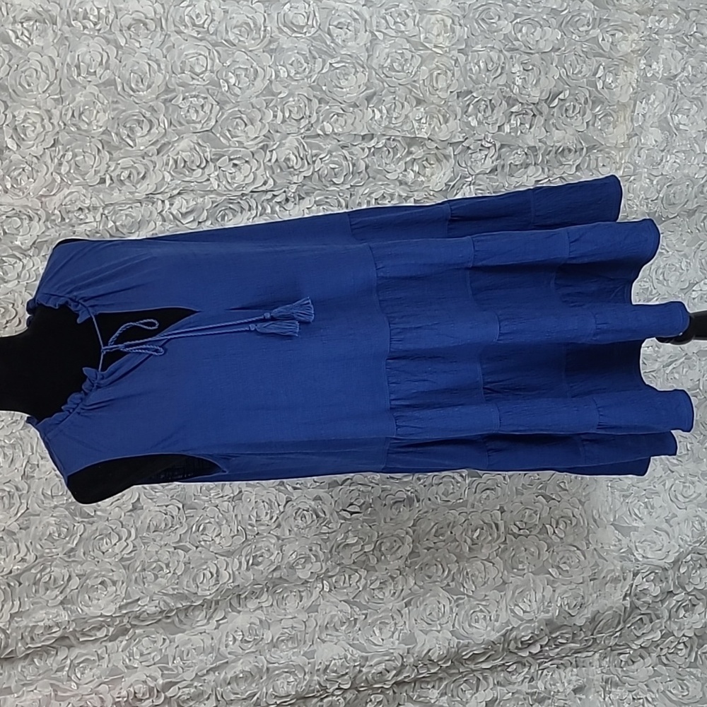 Max Studio blue dress size L